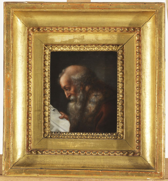 Joseph Dorn - Porträt eines lesenden Gelehrten mit pelzverbrämten Mantel - Altre immagini