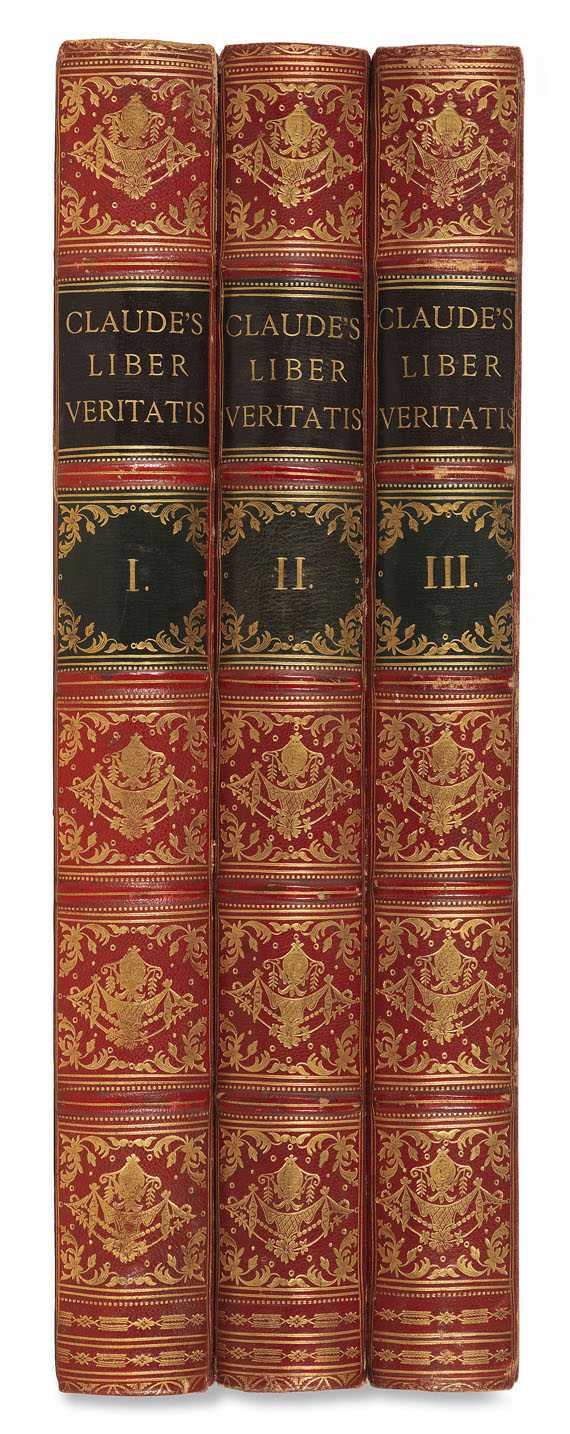 Claude Lorrain - Liber Veritatis. Ca. 1845. 3 Bde.. - Altre immagini