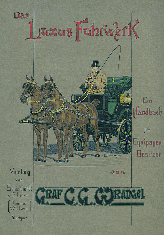  Kutschen - Wrangel, C. G., Das Luxus-Fuhrwerk. 1898. - Altre immagini