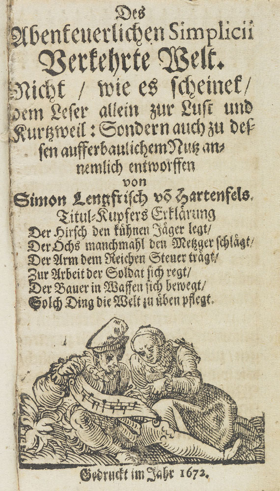Hans Jakob Christoffel von Grimmelshausen - Die verkehrte Welt. 1672. - Altre immagini