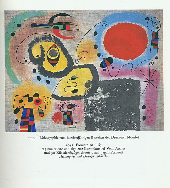 Joan Miró - Mourlot, Miró Lithograph I und II. 2 Bde. 1972-75