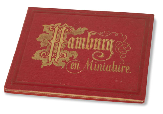 Wilhelm Heuer - Miniatur-Album von Hamburg. Um 1865. - Altre immagini