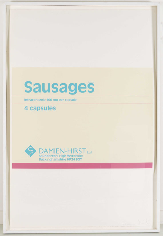 Damien Hirst - Sausages - Cornice