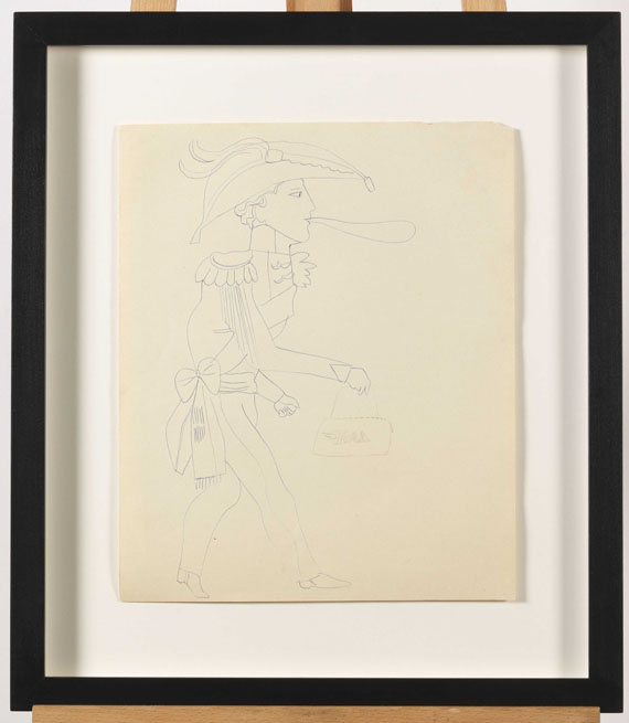 Andy Warhol - Male costume figure (PAA) - Cornice