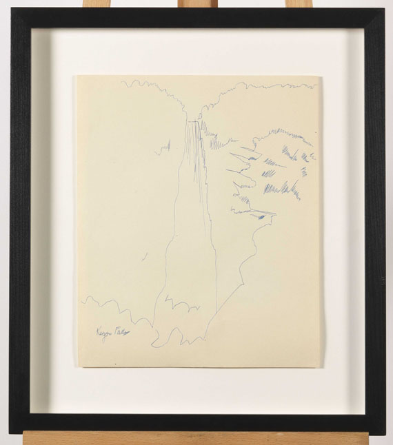 Andy Warhol - Kegon Falls, Japan - Cornice