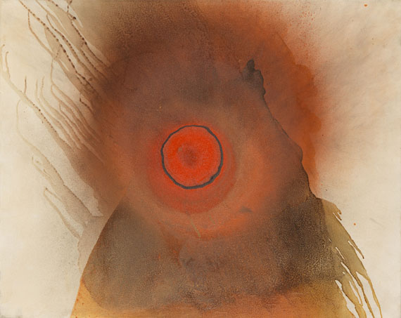 Otto Piene - Orange Eclipse