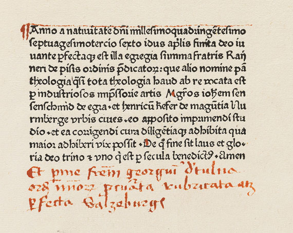  Rainerius de Pisis - 2 Bde. Pantheologia. - Altre immagini
