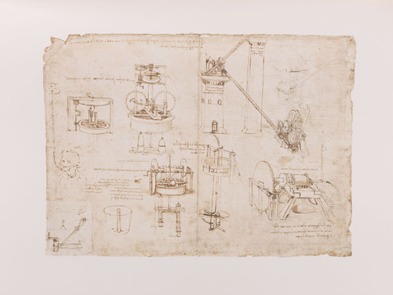  Leonardo da Vinci - Il Codice Atlantico. 12 Bde. 1973. - Altre immagini