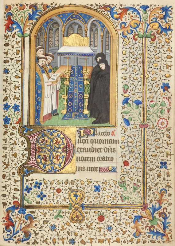  Manuskript - Stundenbuch. Paris um 1450. Manuskript auf Pergament. - Altre immagini