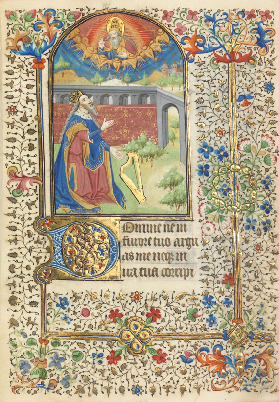  Manuskript - Stundenbuch. Paris um 1450. Manuskript auf Pergament. - Altre immagini