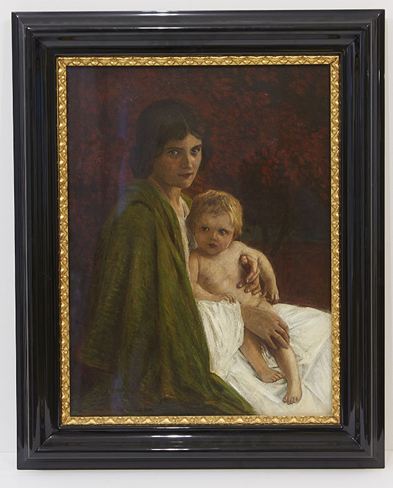 Walter Firle - Mutter mit Kind - Cornice