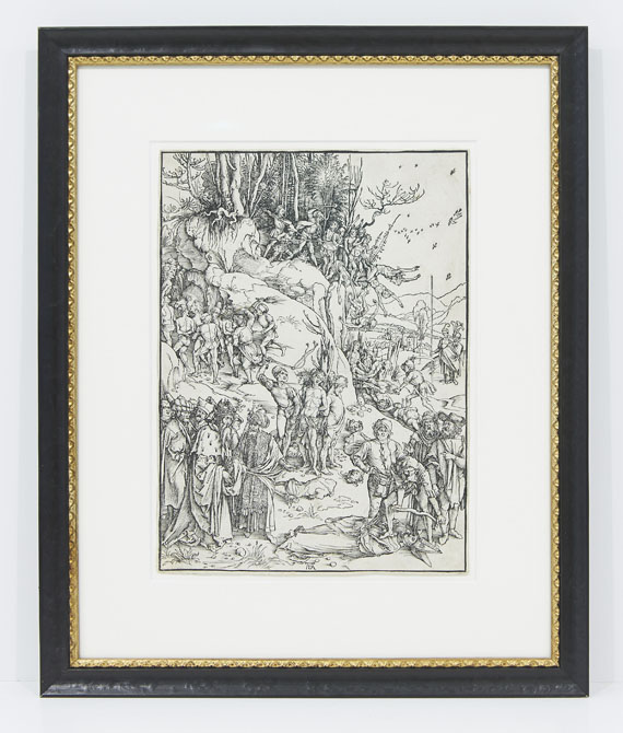 Albrecht Dürer - Die Marter der Zehntausend - Cornice