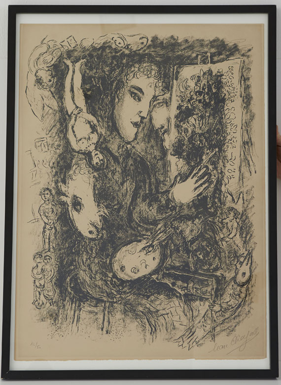 Marc Chagall - L’Inspiration - Cornice