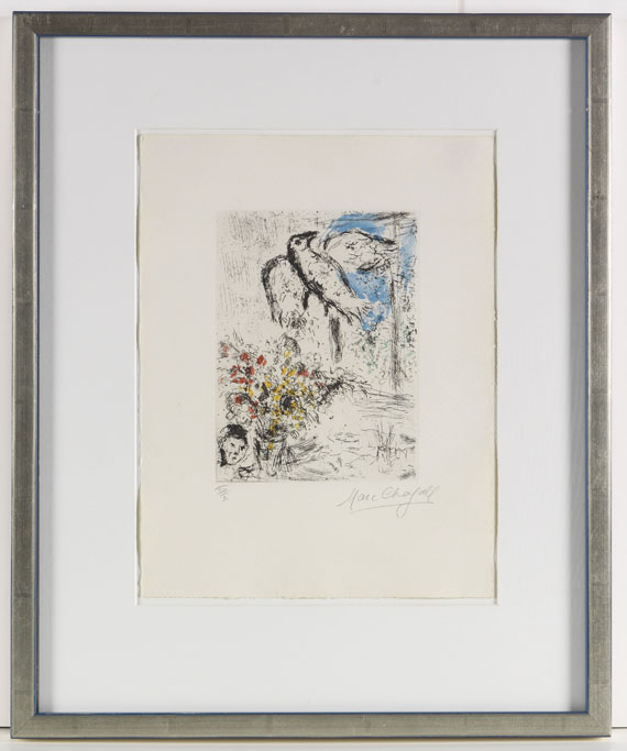 Marc Chagall - Nature morte au grand oiseau - Cornice
