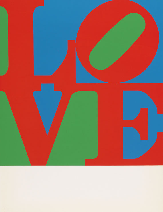 Robert Indiana - Love Wall (Love Frieze) - 4-teilig - Altre immagini