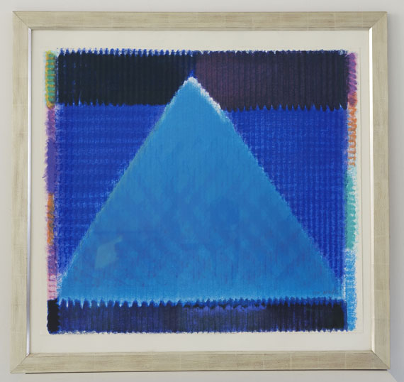 Heinz Mack - Blaue Pyramide - Cornice