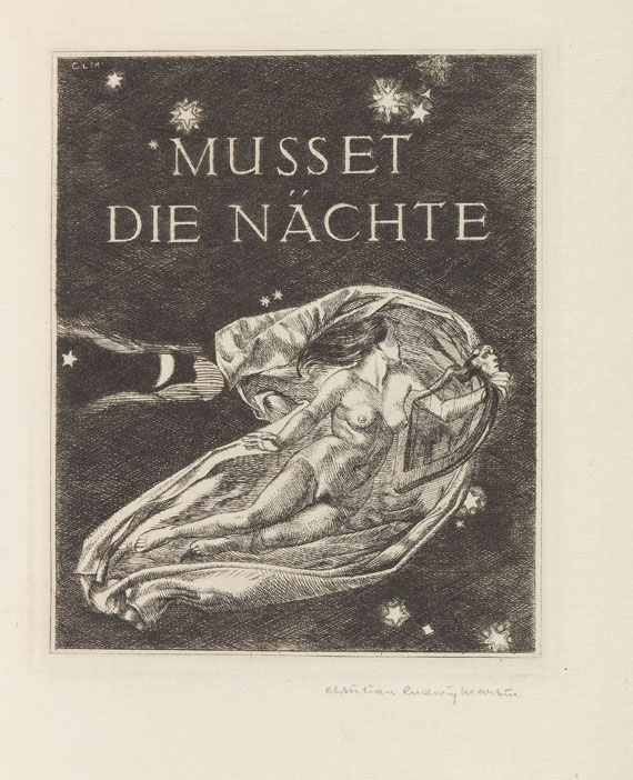 Alfred de Musset - Die Nächte. Illustr. von Christian L. Martin - Altre immagini