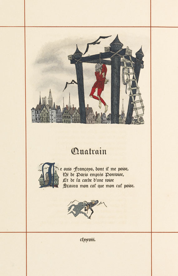 Francois Villon - Oeuvres. 1943 - Altre immagini