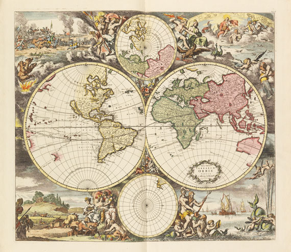 Louis Renard - Atlas de la navigation et du commerce. 1739