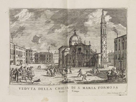 Luca Carlevarijs - Le fabriche,e vedute di Venetia - Altre immagini