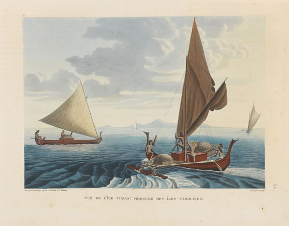 Louis Claude de Freycinet - Voyage autour du monde. Atlasband. - Altre immagini