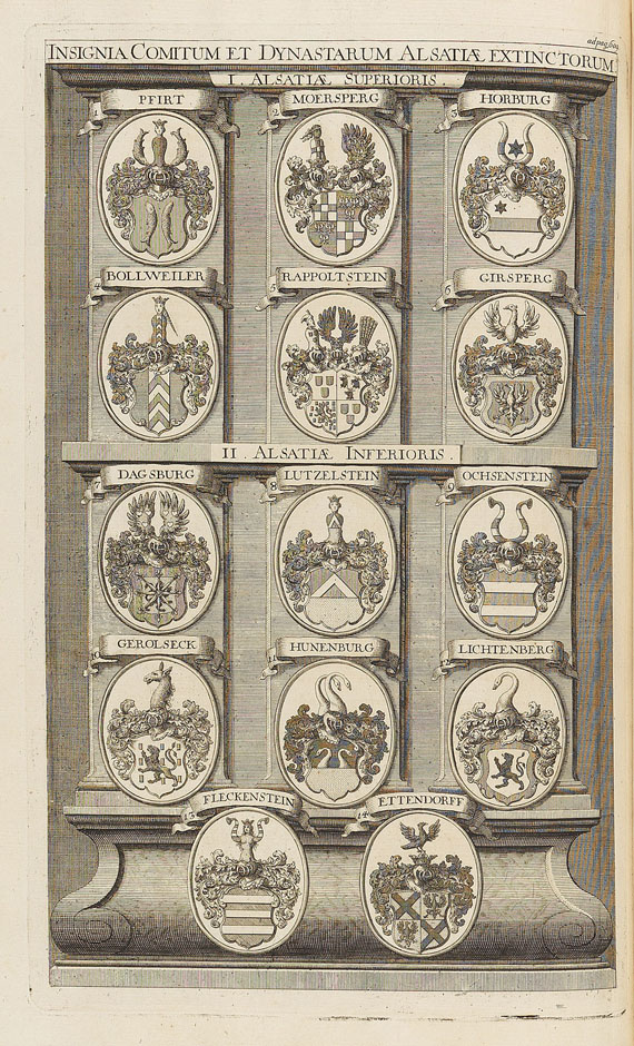 Johann Daniel Schoepflin - Alsatia illustrata, 2 Bde. - Altre immagini