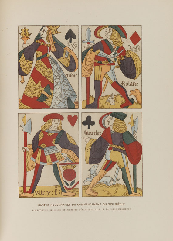 Henry René de Allemagne - Les cartes à jouer. 2 Bde . 1906 - Altre immagini