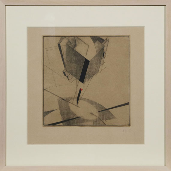 El Lissitzky - Proun 5A - Cornice