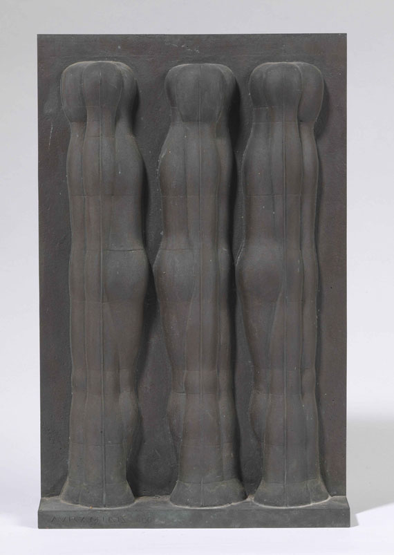 Joannis Avramidis - Drei Figuren Relief - Retro