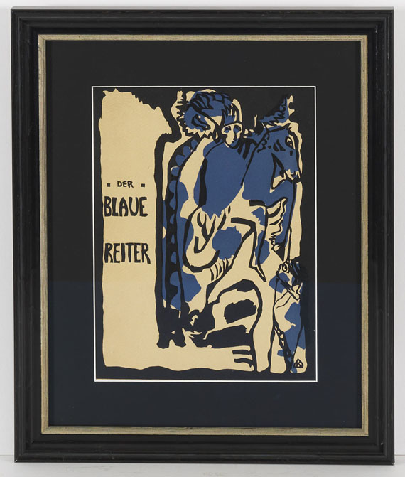 Wassily Kandinsky - Holzschnitt für den Almanach "Der Blaue Reiter" - Cornice