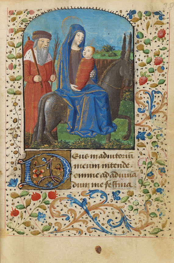  Manuskripte - Stundenbuch. Pergamenthandschrift, Frankreich um 1500 - Altre immagini