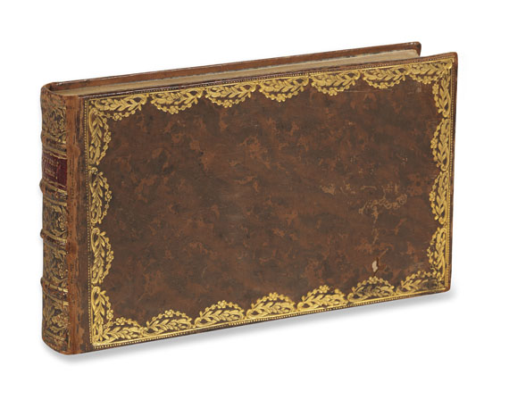  Novalis - Stammbuch aus Freiberg mit Eintragung von Novalis. 1798-1811. - Altre immagini