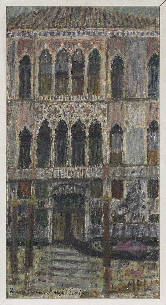 Max Peiffer Watenphul - Venedig, Palazzo Contarini degli Scrigni - Cornice