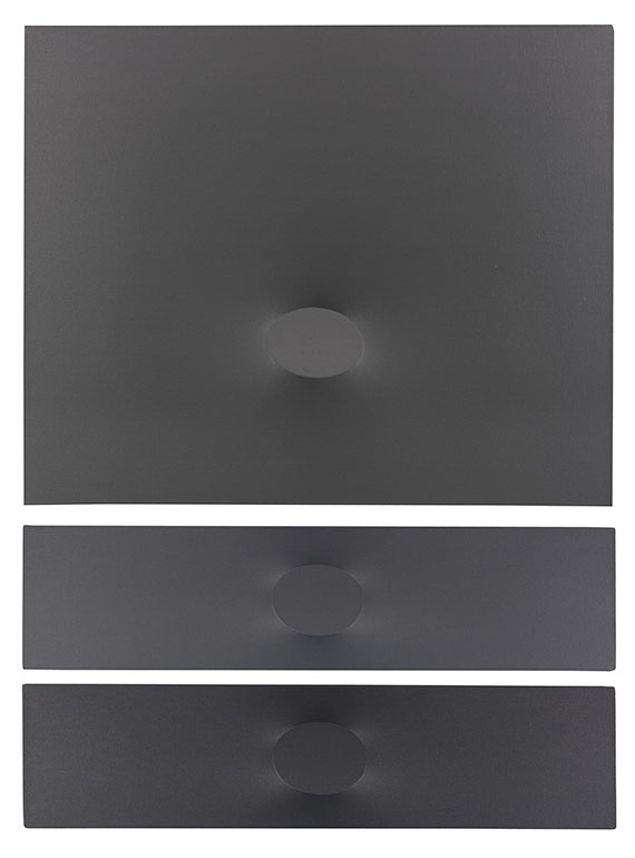 Turi Simeti - Un ovale grigio - Altre immagini