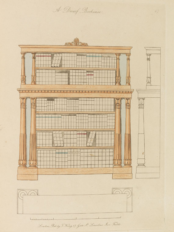 Thomas King - Modern style of cabinet work - Upholstery work - zus. 3 Bände