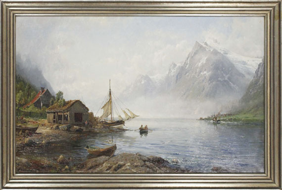 Anders Monsen Askevold - Norwegischer Fjord (Sognefjord?) - Cornice