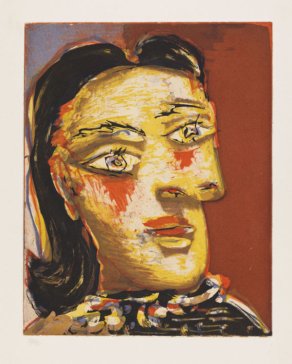 Picasso - Tête de femme No 4. Portrait de Dora Maar
