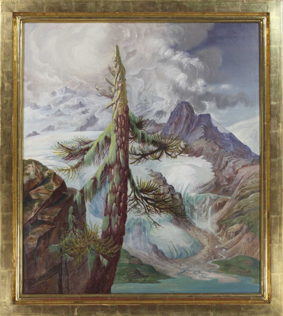 Otto Dix - Gletscher im Engadin - Cornice