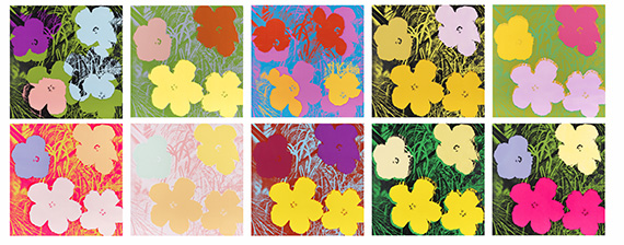 Andy Warhol - Flowers (10 Blatt) - Altre immagini