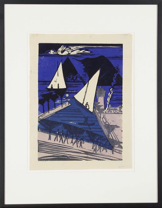 Ernst Ludwig Kirchner - Rapperswil - Cornice