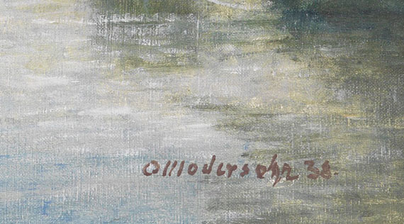 Otto Modersohn - Landschaft mit Weiher - Altre immagini
