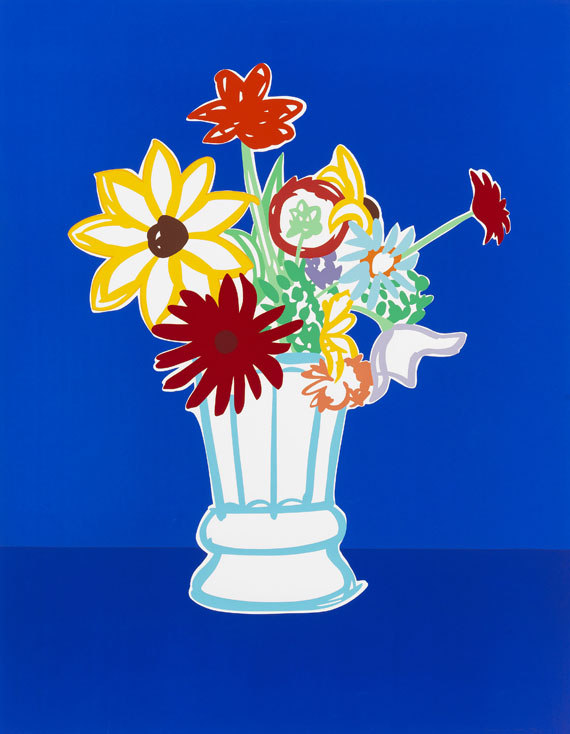 Tom Wesselmann - Country Bouquet with Blue