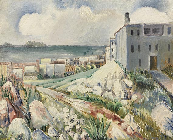 Paul Kleinschmidt - Landschaft bei Marseille