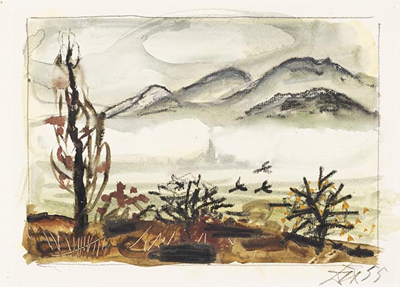 Otto Dix - Bodensee - Herbstnebel