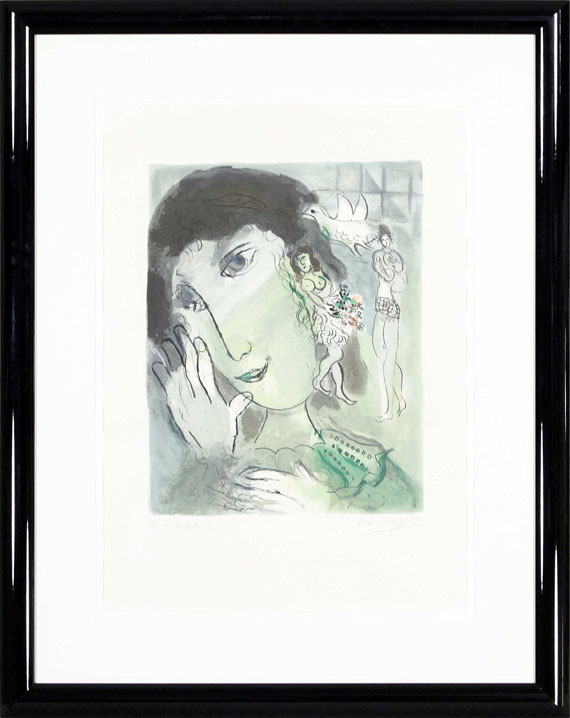 Marc Chagall - Le poète - Cornice