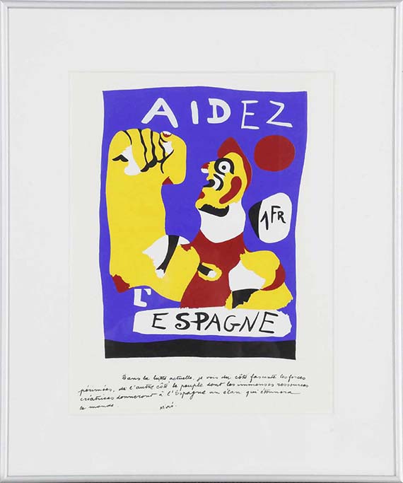 Joan Miró - Aidez l