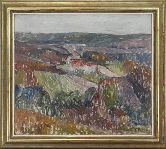 Christian Rohlfs - Landschaft bei Hetschburg - Cornice