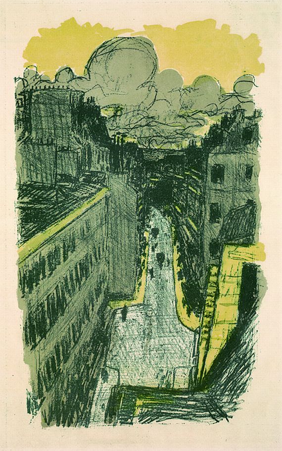 Pierre Bonnard - Rue vue d