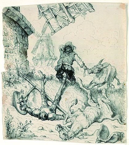 Gustave Doré - Zugeschrieben - Don Quichote