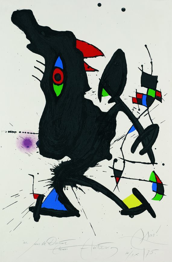 Joan Miró - Le corbeau vizir
